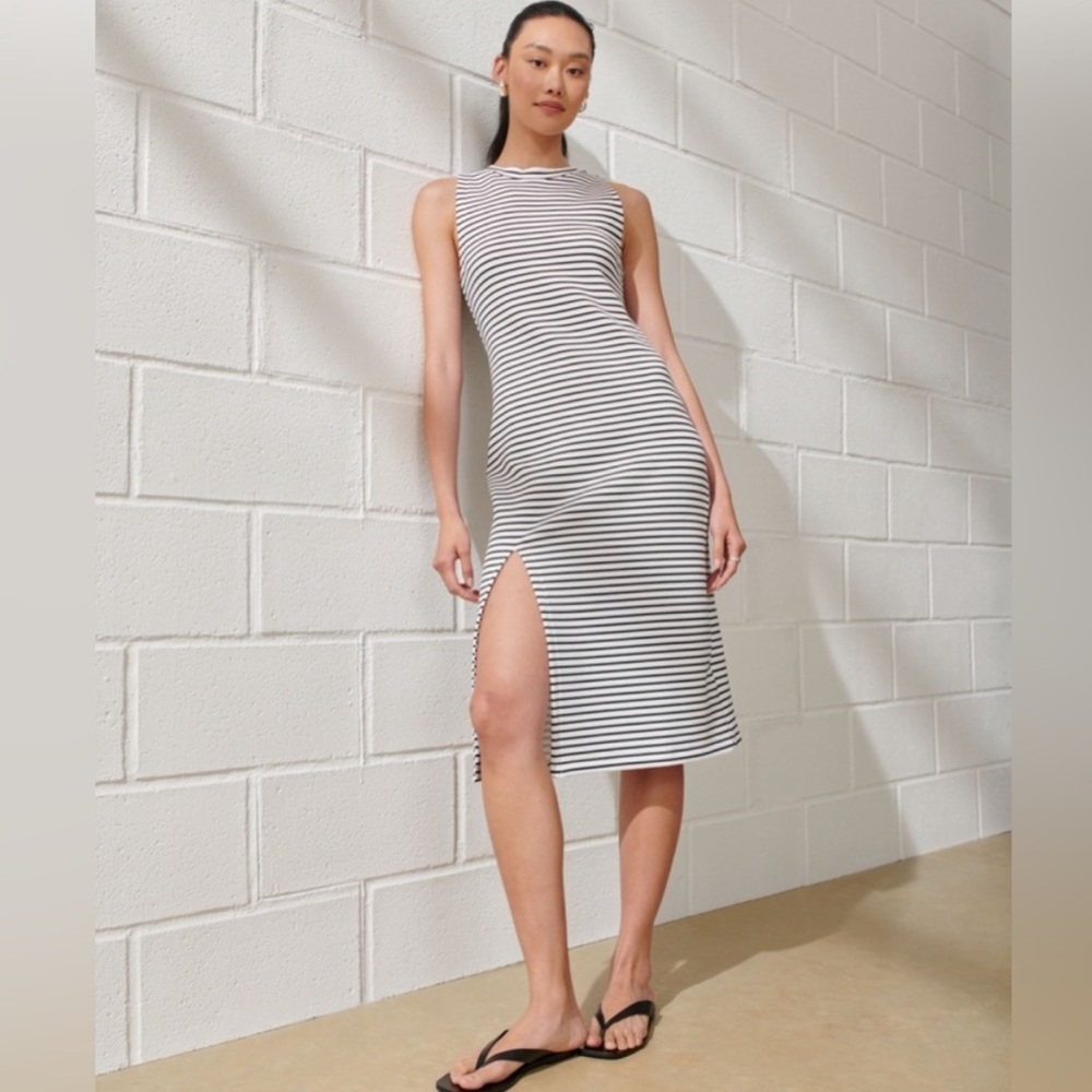 Abercrombie YPB Neoknit striped dress